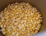 A picture of step 1 of Masala sweet corn.