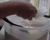 Foto del paso 3 de la receta: Torta de chocolate sin huevos, sin mantequilla y con yogurt