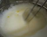 White forest cake#mycreativewhiteforestrecp.chocolate flower recipe step 4 photo
