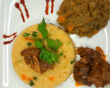 A picture of step 6 of Buttered couscous and onion sauce.
