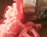 A picture of step 2 of Lean mince /meat balls.