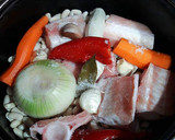 Foto del paso 4 de la receta: Alubias blancas con ventresca de aguja pala marinada