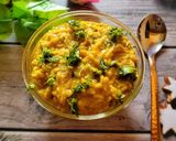 A picture of step 3 of Dal kichidi.