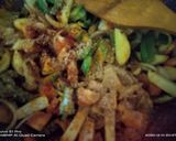 A picture of step 2 of Cabbage mix veg.