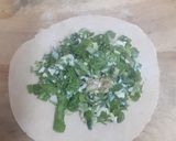સ્પ્રિંગ ઓનિયન ગ્રીન ગાર્લિક અને ચીઝ પરોઠા (Spring Onion Green Garlic Cheese Paratha Recipe In Gujar રેસીપી સ્ટેપ2ફોટો
