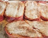 A picture of step 1 of Grilled Sugar Steak.