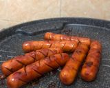 Foto langkah ke 5 dari resep Sosis Bakar Pedas.