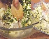 A picture of step 1 of Garlic French baguette .