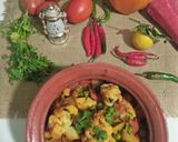 A picture of step 12 of Mix vegetable handi.