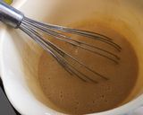 A picture of step 8 of Plum and Almond Clafoutis with Chickpea Flour.