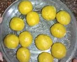 A picture of step 4 of Coconut Kesar Laddoo##Vrat special.
