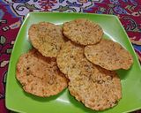 A picture of step 4 of Besan Methi Papdi.