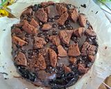 Foto langkah ke 7 dari resep Mochi Cake Coklat Lumer (1 Telur).