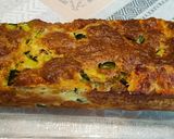 Une image de l'étape 6 de Cake courgettes pesto.