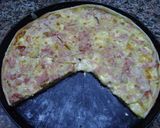 Foto del paso 7 de la receta: Tarta de jamón, cebolla y queso