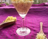A picture of step 4 of Mavinakayi Chitranna (Raw mango rice).