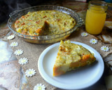 Foto del paso 6 de la receta: Tortilla horneada de papa, zapallo y choclo🌽