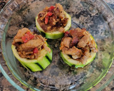 Foto del paso 5 de la receta: Calabacín con relleno de aprovechamiento