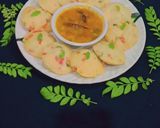 मिक्स वेजिटेबल रवा इडली और सांबर (mix vegetable rava idli aur sambar recipe in Hindi) रेसिपी चरण 6 फोटो
