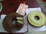 Bolu Panggang Pandan Coklat