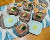 Foto langkah ke 2 dari resep Nasi Tim Gadon Daging Sapi (Mpasi 8m+).