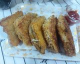A picture of step 5 of Chicken pattice.