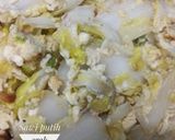 Foto langkah ke 3 dari resep Sawi putih orek telur.