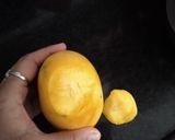 A picture of step 2 of Mango Cassata(Stuffed Icecream).