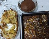 Foto langkah ke 8 dari resep Banana cake coklat, apel  dan kacang almond.