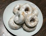 Foto langkah ke 7 dari resep Donat "pupur" gula (tanpa kentang).