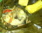 Foto langkah ke 5 dari resep Pepes gabus bumbu iris.
