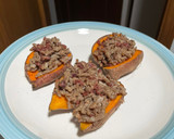 Foto del paso 4 de la receta: Boniatos rellenos de carne picada