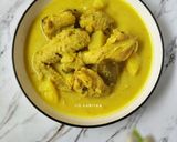 Foto langkah ke 6 dari resep Opor Ayam Kentang.