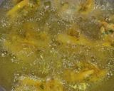 A picture of step 5 of Palak pakoray.