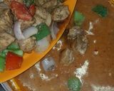 A picture of step 11 of Chicken Shashlik With Gravy and Fried Rice.