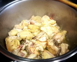 Foto del paso 1 de la receta: Arroz Bomba caldoso con pollo y mini champiñones