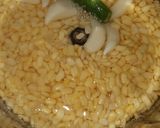 A picture of step 1 of Moong dal kofta curry.