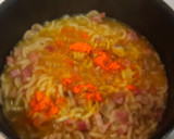 Foto del paso 7 de la receta: Fideuá de panceta y champiñones al toque de cerveza