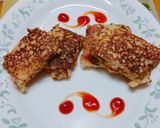 A picture of step 4 of Uttapam Sandwich.