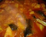 Foto langkah ke 5 dari resep Asam pedas ikan patin nenas.
