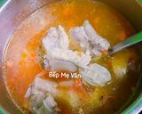 Hình bước làm 2 của món Sườn heo nấu đậu