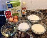 Foto del paso 1 de la receta: Bizcocho de avena, coco y trocitos de chocolate sin gluten