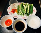 Hình bước làm 1 của món Đậu bắp sốt cay