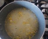 A picture of step 2 of Chicken Corn Soup.