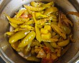 A picture of step 4 of Parwal Bhaji.
