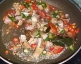 Foto langkah ke 3 dari resep Oseng Ikan Pe Asap (pari).