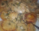 Foto del paso 5 de la receta: Pechugas al verdeo
