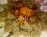 A picture of step 4 of DANWAKEN GARGAJIYA(TRADITIONAL BEANS DUMPLING.