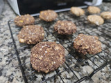 Galletas de avena con plátano 2 versiones