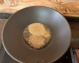 A picture of step 2 of Ridge Gourd Thecha.